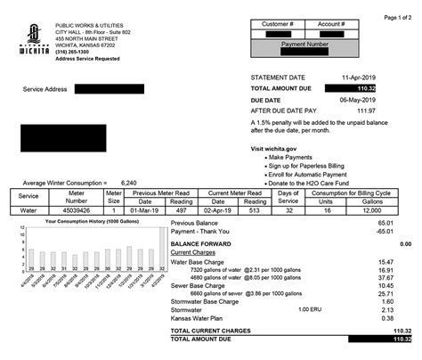 derby ks water bill